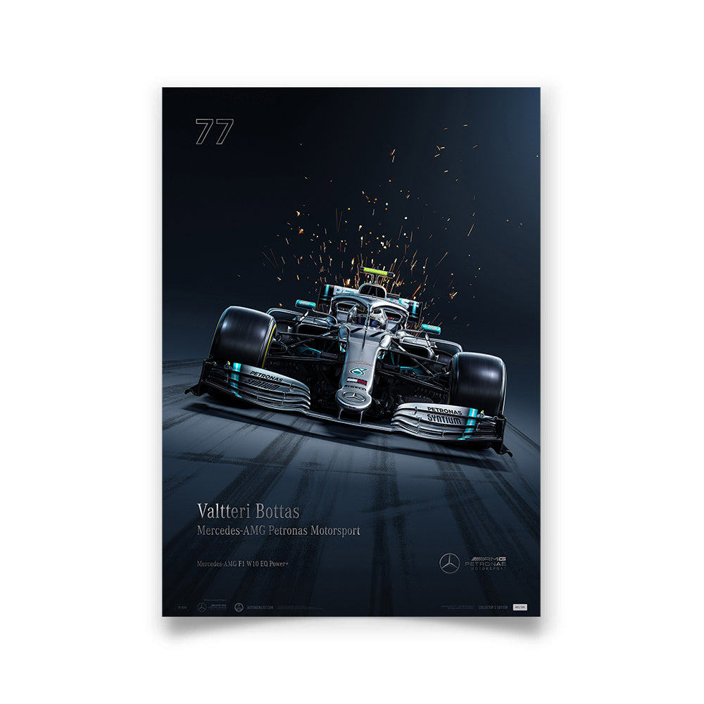 LEWIS HAMILTON'S F1 92ND WIN FOR MERCEDES-AMG PETRONAS POSTER