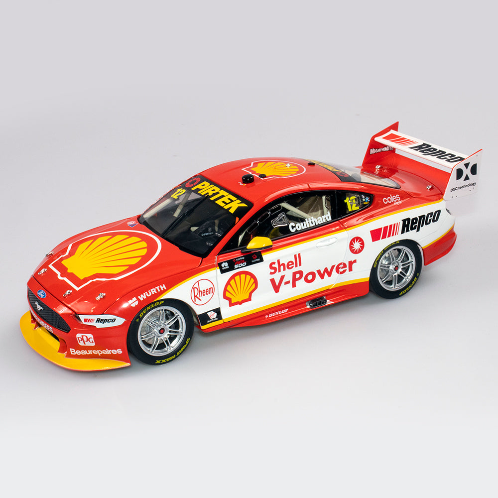 1 18 Shell V Power Racing Team 12 Ford Mustang GT Supercar 2020 Cha Authentic Collectables