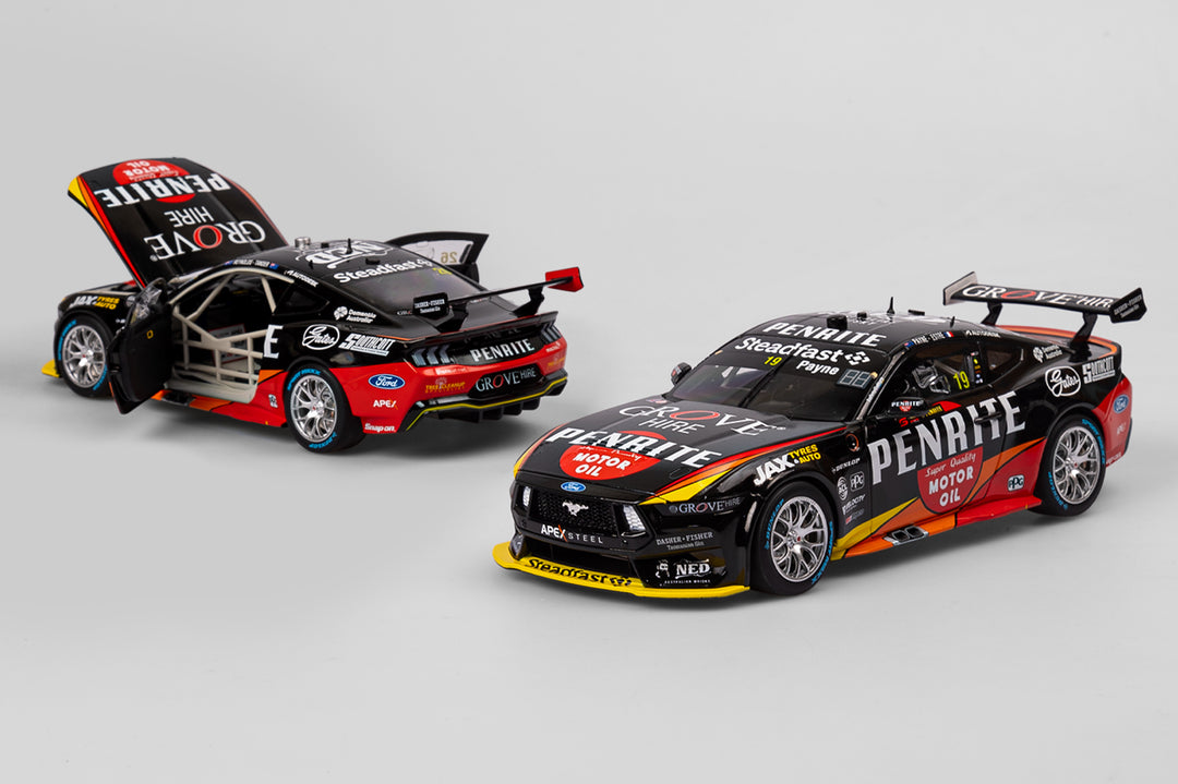 New Model Releases: 1:18 Scale 2023 Sandown 500 Penrite Racing Retro Mustangs