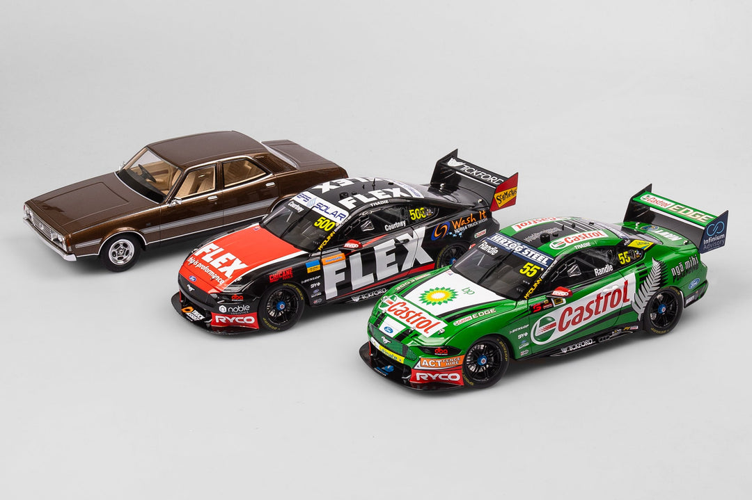 New Model Releases: The Nutmeg Metallic Leyland P76 Targa Florio + 2022 Tickford Mustangs In 1:18 Scale