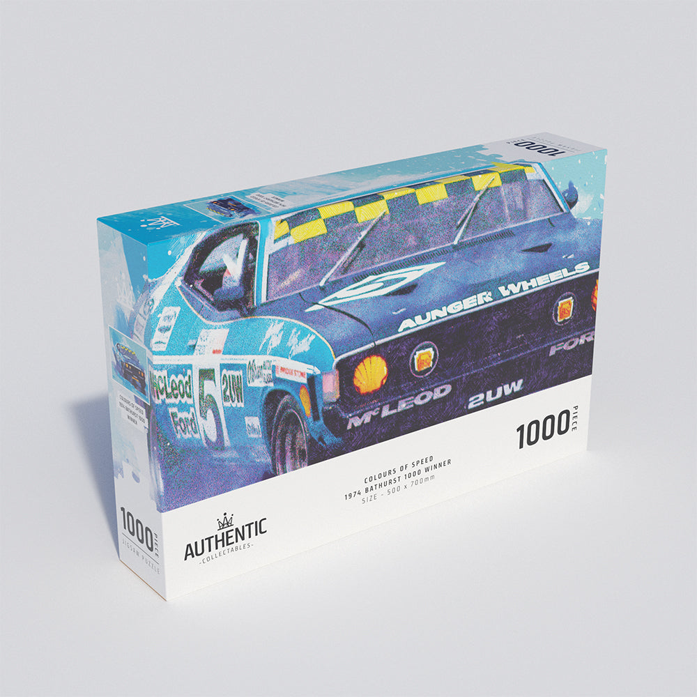 Colours Of Speed: 1974 Bathurst 1000 Winner 1000 Piece Jigsaw Puzzle (Pre-Order)