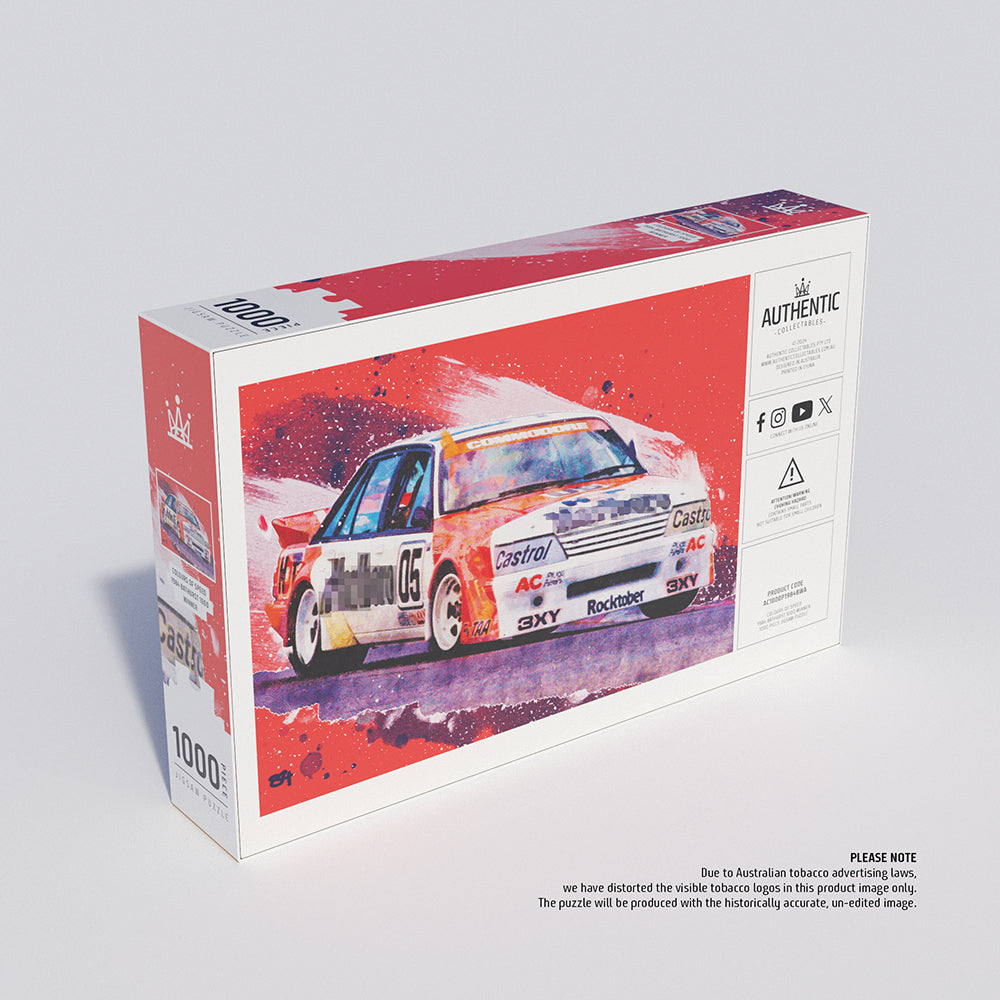 Colours Of Speed: 1984 Bathurst 1000 Winner 1000 Piece Jigsaw Puzzle (Pre-Order)