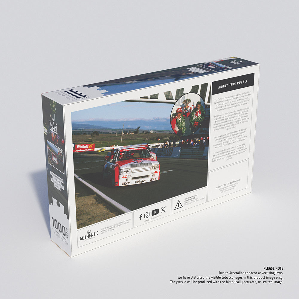 The Chevron Archive Collection: 1984 Bathurst 1000 Winner 1000 Piece Jigsaw Puzzle (Pre-Order)