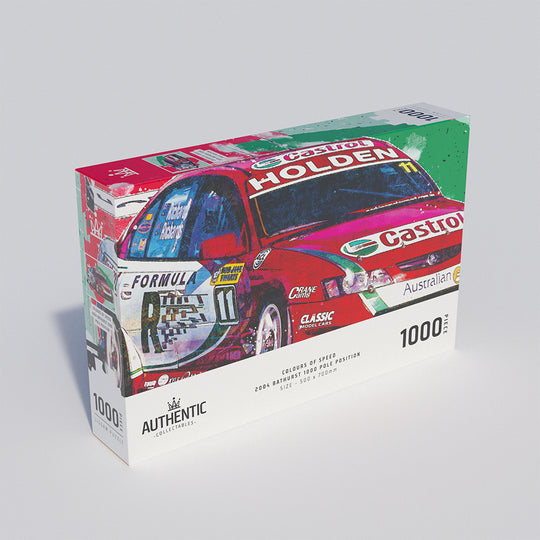 Colours Of Speed: 2004 Bathurst 1000 Pole Position 1000 Piece Jigsaw Puzzle (Pre-Order)