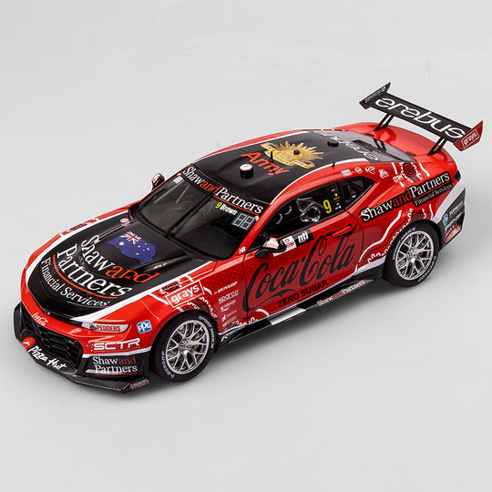 1:18 Coca-Cola Racing By Erebus #9 Chevrolet Camaro ZL1 - 2023 Townsville 500 Race 16 Winner