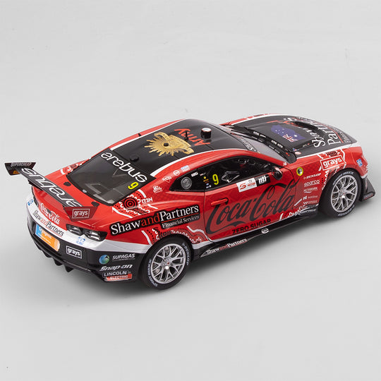 1:18 Coca-Cola Racing By Erebus #9 Chevrolet Camaro ZL1 - 2023 Townsville 500 Race 16 Winner