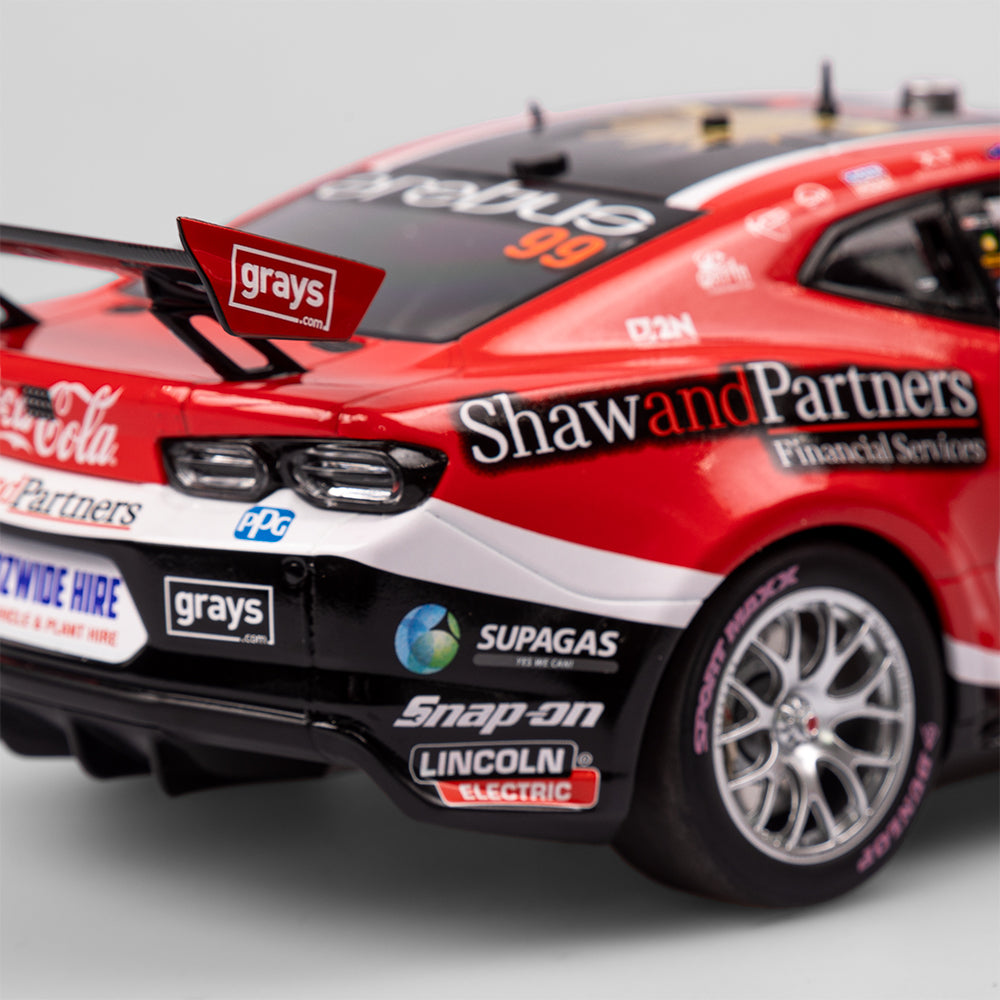 1:18 Coca-Cola Racing By Erebus #99 Chevrolet Camaro ZL1 - 2023 Bathurst 1000 Pole Position