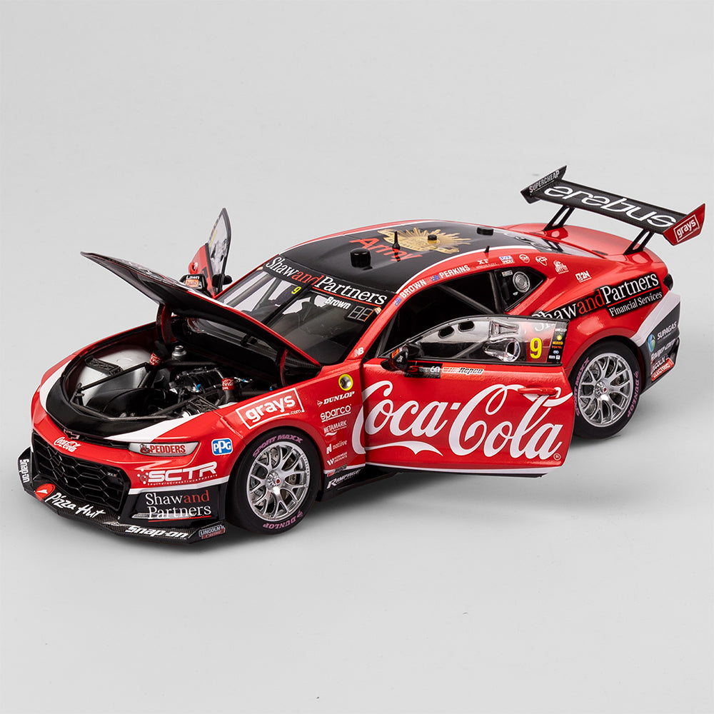 1:18 Coca-Cola Racing By Erebus #9 Chevrolet Camaro ZL1 - 2023 Bathurst 1000