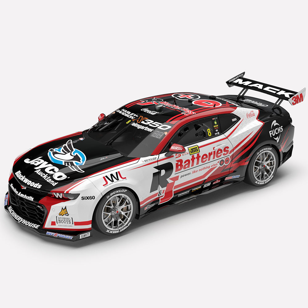 1:43 Brad Jones Racing R&J Batteries #8 Chevrolet Camaro ZL1 - 2024 Supercars Championship Season