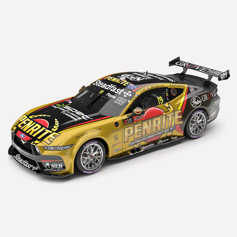 1:18 Penrite Racing #19 Ford Mustang GT - 2024 Repco Bathurst 1000 Gold Livery