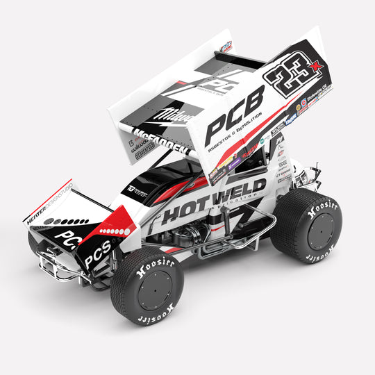 1:18 Team Brady Racing #23X Sprintcar - 2024 High Limit International: Perth