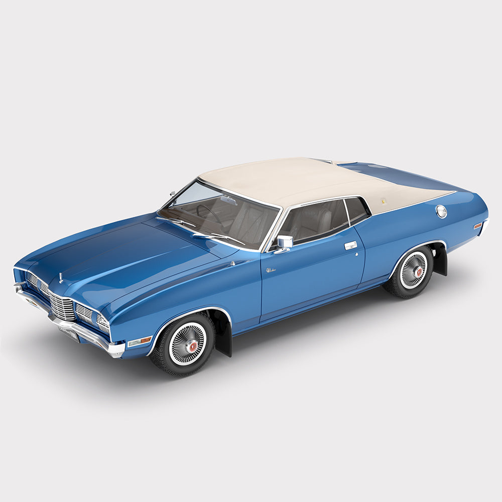 1:18 Ford P4 Landau - Cosmic Blue