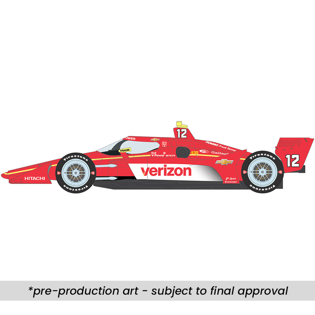 1:18 Team Penske #12 Verizon Dallara Chevrolet IndyCar (Pre-Order)